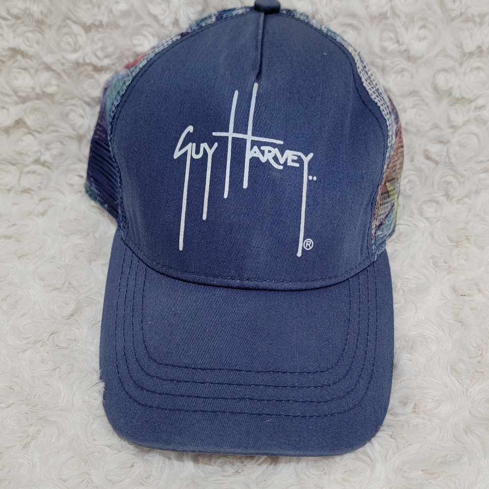 Guy Harvey Blue Water Trucker Hat